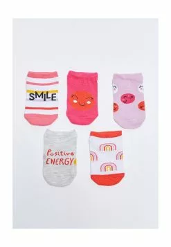 LC WAIKIKI Patterned Girl's Booties Socks 5 Pack -LC WAIKIKI popular shop lc waikiki 8138 6126726 3