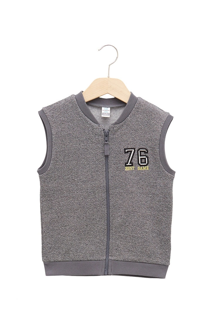 LC WAIKIKI Crew Neck Printed Zipper Vest 3 LC WAIKIKI Crew Neck Printed Zipper Vest