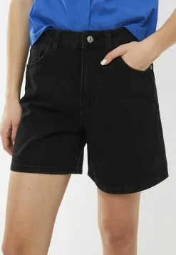 LC WAIKIKI High Waist Standard Fit Straight Women's Rodeo Jean Shorts -LC WAIKIKI popular shop lc waikiki 8146 2592526 4