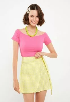 LC WAIKIKI Zippered Waist Plaid Poplin Women's Skirt 10 LC WAIKIKI Zippered Waist Plaid Poplin Women's Skirt -LC WAIKIKI popular shop lc waikiki 8154 1753036 3