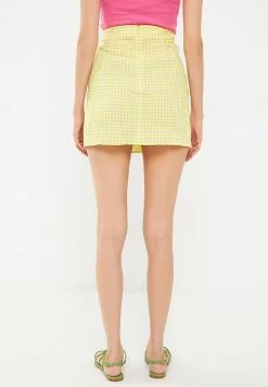 LC WAIKIKI Zippered Waist Plaid Poplin Women's Skirt 11 LC WAIKIKI Zippered Waist Plaid Poplin Women's Skirt -LC WAIKIKI popular shop lc waikiki 8154 1753036 4