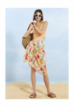 LC WAIKIKI Patterned Poplin Pareo -LC WAIKIKI popular shop lc waikiki 8154 2695726 6