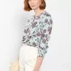 LC WAIKIKI Turtle Neck Floral Long Sleeve Viscose Women's Blouse -LC WAIKIKI popular shop lc waikiki 8161 7687626 1