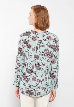 LC WAIKIKI Turtle Neck Floral Long Sleeve Viscose Women's Blouse -LC WAIKIKI popular shop lc waikiki 8161 7687626 5