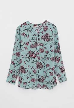 LC WAIKIKI Turtle Neck Floral Long Sleeve Viscose Women's Blouse -LC WAIKIKI popular shop lc waikiki 8161 7687626 6