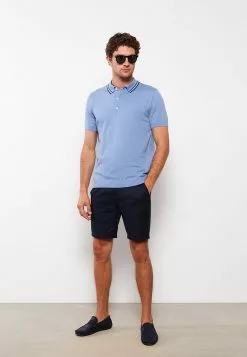 LC WAIKIKI Polo Collar Short Sleeve Men's Knitwear Sweater -LC WAIKIKI popular shop lc waikiki 8164 9753036 3