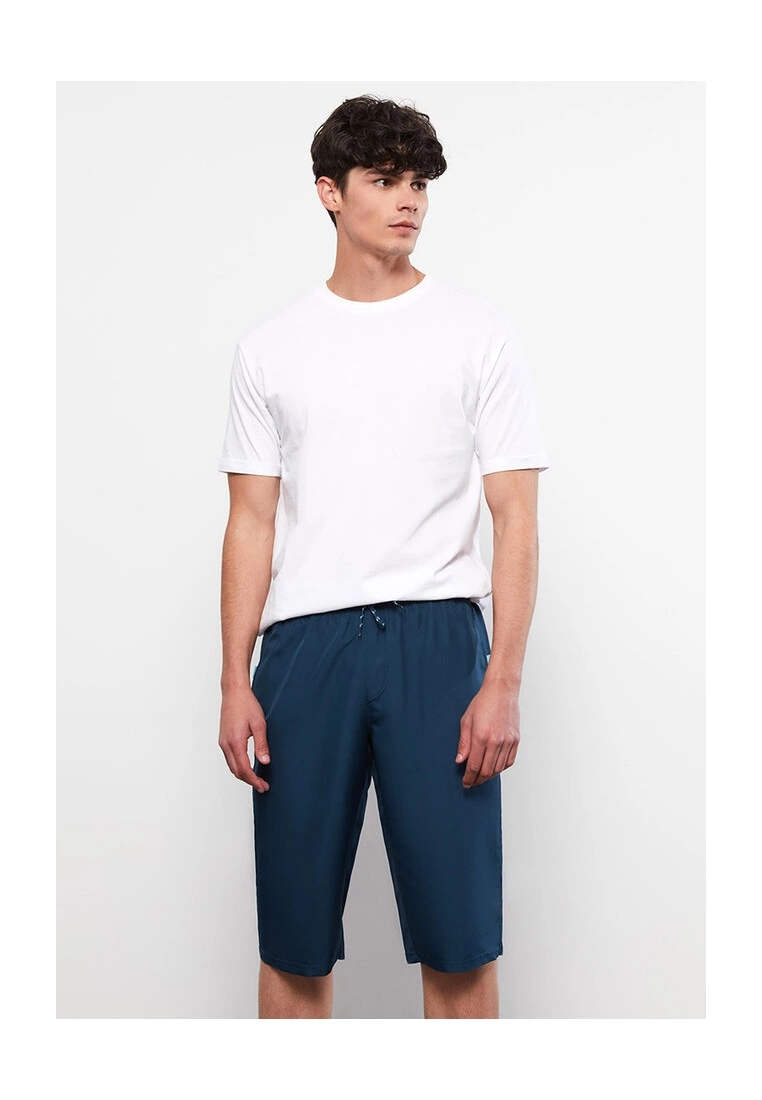 LC WAIKIKI Basic Men's Long Swim Shorts 6 LC WAIKIKI Basic Men's Long Swim Shorts - Image 4