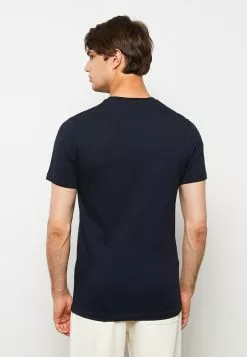 LC WAIKIKI Crew Neck Short Sleeve Printed Combed Cotton Men's T-Shirt -LC WAIKIKI popular shop lc waikiki 8177 9754036 5