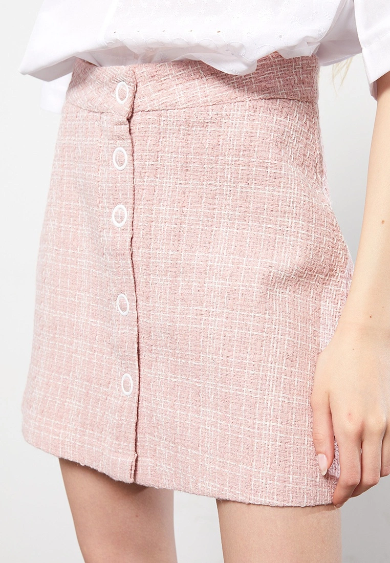 LC WAIKIKI Standard Fit Gabardine Women's Skirt 8 LC WAIKIKI Standard Fit Gabardine Women's Skirt - Image 6