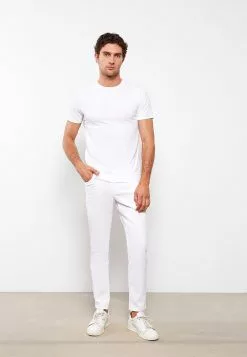 LC WAIKIKI Crew Neck Short Sleeve Printed Combed Cotton Men's T-Shirt -LC WAIKIKI popular shop lc waikiki 8183 1064036 3