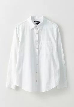 LC WAIKIKI Front Button Closure Plain Long Sleeve Poplin Women's Shirt -LC WAIKIKI popular shop lc waikiki 8186 1663036 6