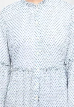 LC WAIKIKI Ruffle Neck Patterned Long Sleeve Chiffon Women's Dress -LC WAIKIKI popular shop lc waikiki 8214 0953036 4