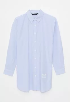 LC WAIKIKI Shirt Collar Striped Long Sleeve Women's Tunic -LC WAIKIKI popular shop lc waikiki 8220 2954036 6