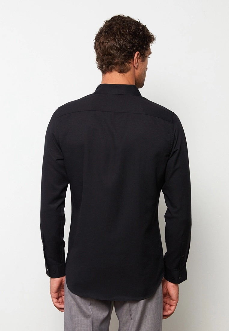 LC WAIKIKI Slim Fit Long Sleeve Oxford Men's Shirt 7 LC WAIKIKI Slim Fit Long Sleeve Oxford Men's Shirt - Image 5