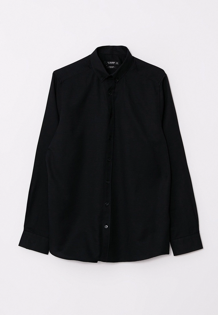 LC WAIKIKI Slim Fit Long Sleeve Oxford Men's Shirt 8 LC WAIKIKI Slim Fit Long Sleeve Oxford Men's Shirt - Image 6