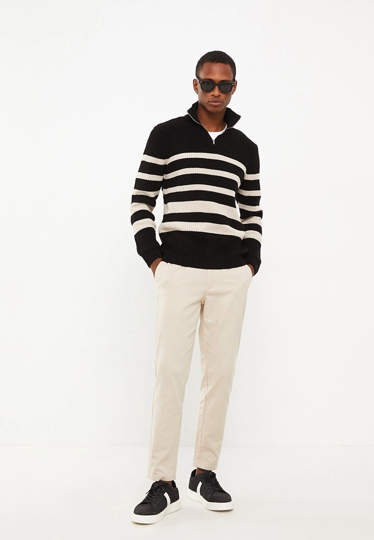 LC WAIKIKI Slim Fit Linen Look Men's Trousers 3 LC WAIKIKI Slim Fit Linen Look Men's Trousers