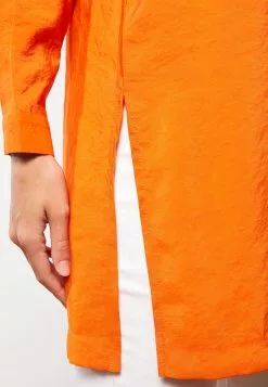 LC WAIKIKI Shirt Collar Straight Long Sleeve Tencel Women's Tunic -LC WAIKIKI popular shop lc waikiki 8227 2857626 3