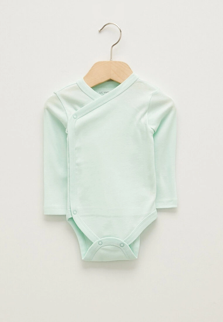 LC WAIKIKI Envelope Collar Long Sleeved Basic Unisex Baby Snaps Body 3 Pcs 6 LC WAIKIKI Envelope Collar Long Sleeved Basic Unisex Baby Snaps Body 3 Pcs - Image 4