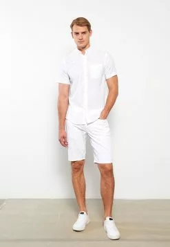 LC WAIKIKI Standard Fit Dobby Men's Shorts