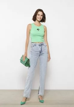 LC WAIKIKI Crew Neck Powerpuff Girl Embroidered Women's Athlete -LC WAIKIKI popular shop lc waikiki 8235 5754036 3