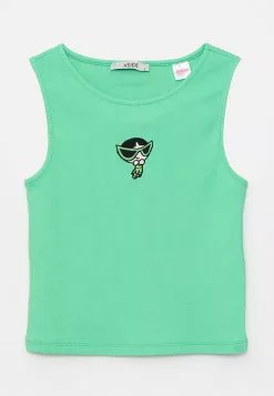 LC WAIKIKI Crew Neck Powerpuff Girl Embroidered Women's Athlete -LC WAIKIKI popular shop lc waikiki 8235 5754036 6