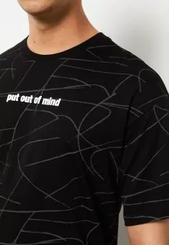 LC WAIKIKI Crew Neck Short Sleeve Printed Combed Cotton Men's T-Shirt -LC WAIKIKI popular shop lc waikiki 8236 4083036 4