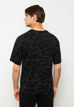 LC WAIKIKI Crew Neck Short Sleeve Printed Combed Cotton Men's T-Shirt -LC WAIKIKI popular shop lc waikiki 8237 4083036 5