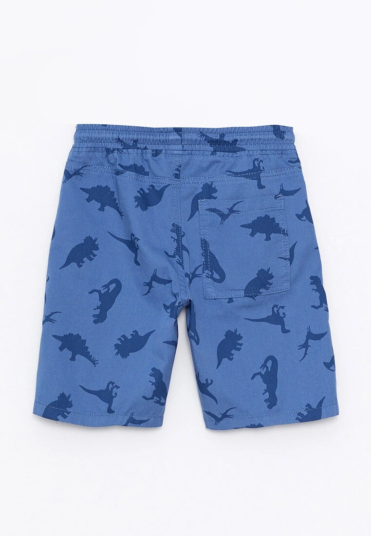 LC WAIKIKI Elastic Waist Patterned Gabardine Boy Shorts 4 LC WAIKIKI Elastic Waist Patterned Gabardine Boy Shorts - Image 2