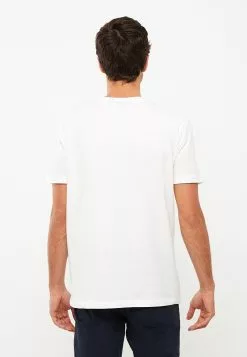 LC WAIKIKI Crew Neck Short Sleeve Patterned Combed Cotton Men's T-Shirt -LC WAIKIKI popular shop lc waikiki 8242 3754036 5