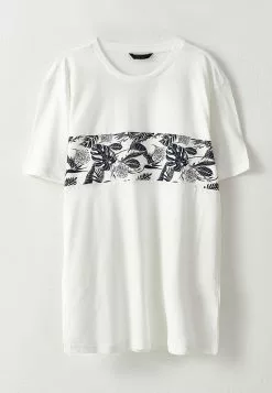 LC WAIKIKI Crew Neck Short Sleeve Patterned Combed Cotton Men's T-Shirt -LC WAIKIKI popular shop lc waikiki 8242 3754036 6