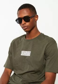 LC WAIKIKI Crew Neck Short Sleeve Printed Combed Cotton Men's T-Shirt -LC WAIKIKI popular shop lc waikiki 8251 2083036 4