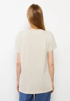 LC WAIKIKI Crew Neck Printed Short Sleeve Cotton Women's T-Shirt -LC WAIKIKI popular shop lc waikiki 8253 8064036 4