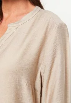 LC WAIKIKI Loose Collar Straight Long Sleeve Women's Tunic -LC WAIKIKI popular shop lc waikiki 8253 8264036 5