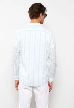 LC WAIKIKI Regular Fit Long Sleeve Striped Men's Shirt -LC WAIKIKI popular shop lc waikiki 8255 8963036 5