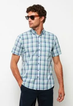 LC WAIKIKI Regular Fit Short Sleeve Plaid Poplin Men's Shirt 9 LC WAIKIKI Regular Fit Short Sleeve Plaid Poplin Men's Shirt -LC WAIKIKI popular shop lc waikiki 8257 2964036 2