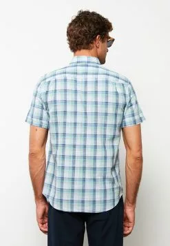 LC WAIKIKI Regular Fit Short Sleeve Plaid Poplin Men's Shirt 12 LC WAIKIKI Regular Fit Short Sleeve Plaid Poplin Men's Shirt -LC WAIKIKI popular shop lc waikiki 8258 2964036 5