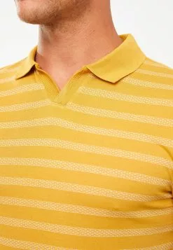 LC WAIKIKI Polo Neck Short Sleeve Striped Combed Cotton Men's T-Shirt -LC WAIKIKI popular shop lc waikiki 8259 1164036 4