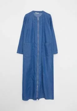 LC WAIKIKI Crew Neck Straight Long Sleeve Women's Jean Abaya -LC WAIKIKI popular shop lc waikiki 8260 3463036 6