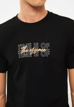 LC WAIKIKI Crew Neck Short Sleeve Printed Combed Cotton Men's T-Shirt -LC WAIKIKI popular shop lc waikiki 8260 6654036 4