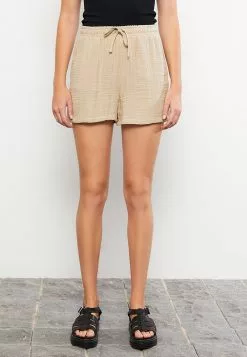 LC WAIKIKI Elastic Waist Straight Women Shorts 10 LC WAIKIKI Elastic Waist Straight Women Shorts -LC WAIKIKI popular shop lc waikiki 8261 1364036 3