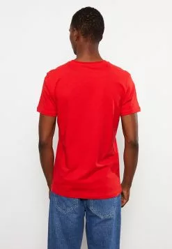 LC WAIKIKI Crew Neck Short Sleeve Printed Combed Cotton Men's T-Shirt -LC WAIKIKI popular shop lc waikiki 8261 7754036 5