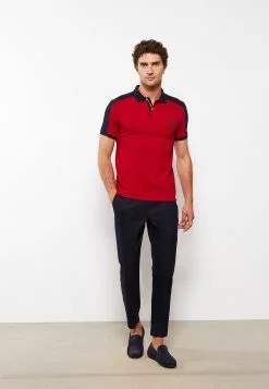 LC WAIKIKI Polo Neck Short Sleeve Men's T-Shirt -LC WAIKIKI popular shop lc waikiki 8263 6963036 4