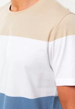 LC WAIKIKI Crew Neck Short Sleeve Color Block Combed Cotton Men's T-Shirt -LC WAIKIKI popular shop lc waikiki 8264 2364036 4