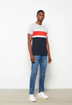 LC WAIKIKI Crew Neck Short Sleeve Color Block Combed Cotton Men's T-Shirt -LC WAIKIKI popular shop lc waikiki 8269 0954036 3