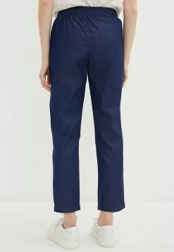 LC WAIKIKI Elastic Waist Comfortable Fit Straight Pocket Detailed Women's Jean Trousers -LC WAIKIKI popular shop lc waikiki 8277 8146216 5