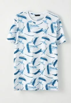 LC WAIKIKI Crew Neck Short Sleeve Patterned Combed Cotton Men's T-Shirt -LC WAIKIKI popular shop lc waikiki 8283 6754036 6