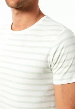 LC WAIKIKI Crew Neck Short Sleeve Striped Combed Cotton Men's T-Shirt -LC WAIKIKI popular shop lc waikiki 8286 3963036 5