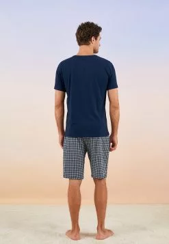 LC WAIKIKI Standard Pattern Plaid Men's Pajamas Set -LC WAIKIKI popular shop lc waikiki 8291 8373036 5