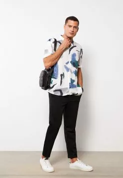 LC WAIKIKI Regular Fit Short Sleeve Patterned Viscose Men's Shirt 10 LC WAIKIKI Regular Fit Short Sleeve Patterned Viscose Men's Shirt -LC WAIKIKI popular shop lc waikiki 8293 2164036 3