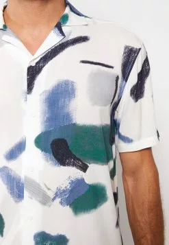 LC WAIKIKI Regular Fit Short Sleeve Patterned Viscose Men's Shirt 11 LC WAIKIKI Regular Fit Short Sleeve Patterned Viscose Men's Shirt -LC WAIKIKI popular shop lc waikiki 8293 2164036 4